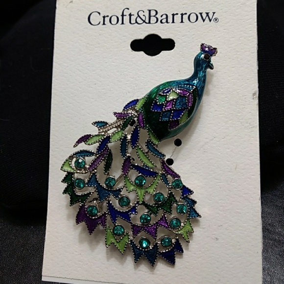 croft & barrow Jewelry - ** Croft & Barrow blue peacock pin